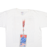 CHASE AUTHENTICS Nascar Race Tour Mens T-Shirt White USA L