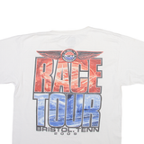 CHASE AUTHENTICS Nascar Race Tour Mens T-Shirt White USA L