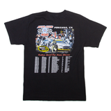 Nascar Fontana Auto Club 400 Mens T-Shirt Black USA S