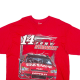 NASCAR Tony Stewart Mens T-Shirt Red USA 2XL