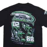 GILDAN Racing Mens T-Shirt Black S