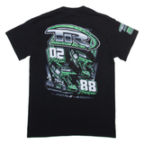 GILDAN Racing Mens T-Shirt Black S