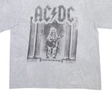 AC/DC Mens Band T-Shirt Grey XL