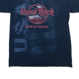 HARD ROCK CAFE Myrtle Beach Mens T-Shirt Blue USA S