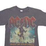 AC/DC Womens Band T-Shirt Grey S