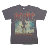 AC/DC Womens Band T-Shirt Grey S