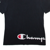 CHAMPION Mens T-Shirt Black S