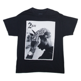 2PAC Mens Band T-Shirt Black L