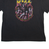KISS Mens Band T-Shirt Black XL