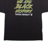 CHAMPION Tuskegee University We Are Black History Mens T-Shirt Black USA XL