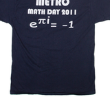 CHAMPION Metropolitan State College Of Denver Mens T-Shirt Blue USA L