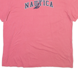 NAUTICA Mens T-Shirt Pink XL