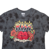 KISS Womens Band T-Shirt Grey XL