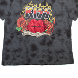 KISS Womens Band T-Shirt Grey XL