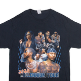 FRUIT OF THE LOOM Omarion And Bow Wow Mens Band T-Shirt Black M