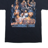 FRUIT OF THE LOOM Omarion And Bow Wow Mens Band T-Shirt Black M