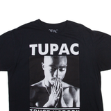 TUPAC Mens Band T-Shirt Black XL