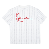KARL KANI Mens T-Shirt White M
