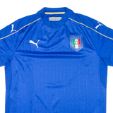 PUMA Italia Mens Football Shirt Jersey Blue L