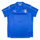 PUMA Italia Mens Football Shirt Jersey Blue L