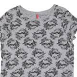DIVIDED Skulls Womens T-Shirt Grey S