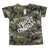 Skull Mens T-Shirt Green M