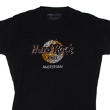 HARD ROCK CAFE Amsterdam Womens T-Shirt Black L
