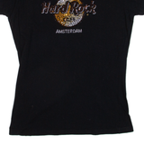 HARD ROCK CAFE Amsterdam Womens T-Shirt Black L