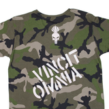 Skulls Mens T-Shirt Green M