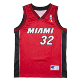 CHAMPION Miami Heat Mens Jersey Red Sleeveless M
