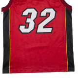 CHAMPION Miami Heat Mens Jersey Red Sleeveless M