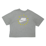 NIKE Sports Womens T-Shirt Grey M