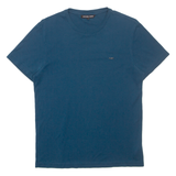 MICHAEL KORS Mens T-Shirt Blue S