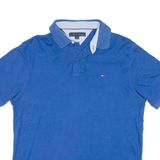 TOMMY HILFIGER Mens Polo Shirt Blue M
