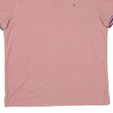 TOMMY HILFIGER Mens Polo Shirt Pink L