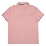 TOMMY HILFIGER Mens Polo Shirt Pink L