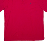 NAUTICA Mens Polo Shirt Red XL