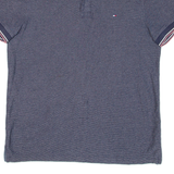 TOMMY HILFIGER Mens Polo Shirt Blue L