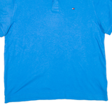 TOMMY HILFIGER Mens Polo Shirt Blue L