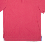 TOMMY HILFIGER Mens Polo Shirt Pink XL