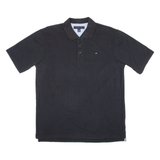 TOMMY HILFIGER Golf Mens Polo Shirt Black L