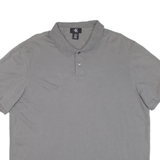 CALVIN KLEIN Mens Polo Shirt Grey XL