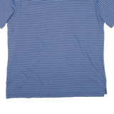 NAUTICA Mens Polo Shirt Blue Striped 2XL