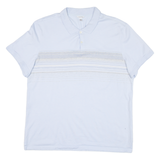 CALVIN KLEIN Womens Polo Shirt Blue XL