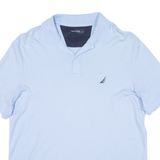NAUTICA Mens Polo Shirt Blue L