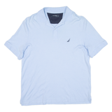 NAUTICA Mens Polo Shirt Blue L