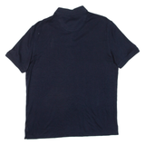 CALVIN KLEIN Mens Polo Shirt Blue S