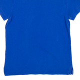 TOMMY HILFIGER Custom Fit Mens Polo Shirt Blue S