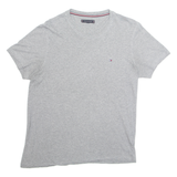TOMMY HILFIGER Mens T-Shirt Grey L