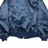 PRO FIT Womens Bomber Jacket Blue Nylon XL